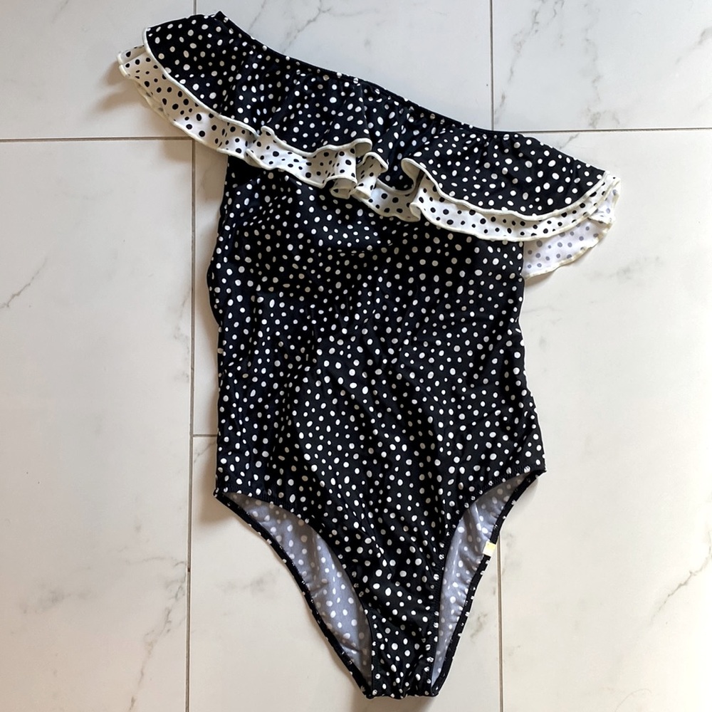 Summersalt polka dot swimsuit size 8